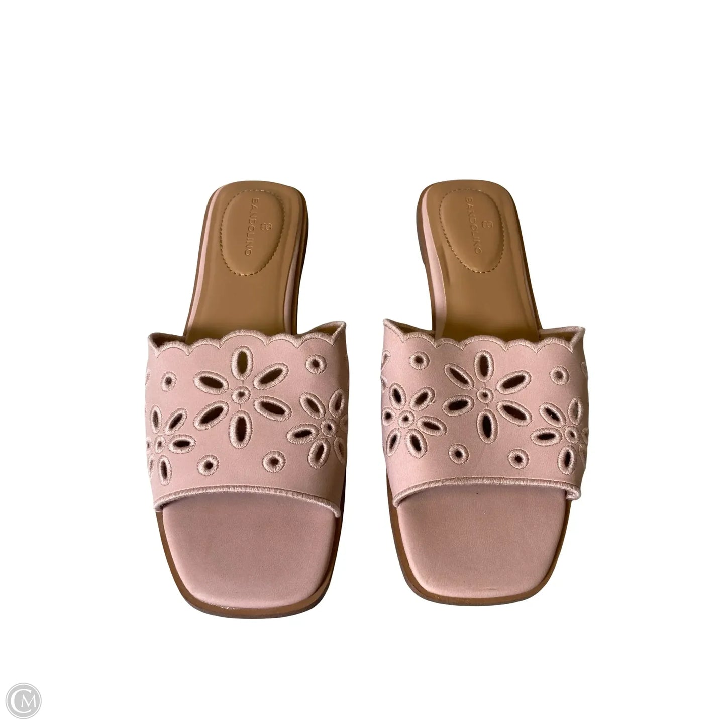 Sandals Flats By Bandolino In Pink, Size: 9