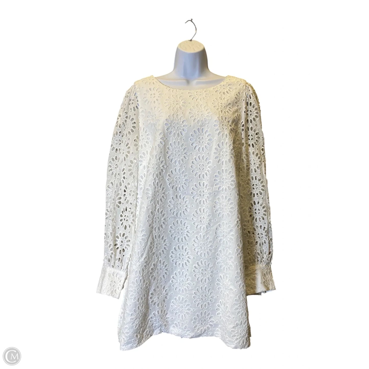 Dress Designer By Lilly Pulitzer In White, Size: L