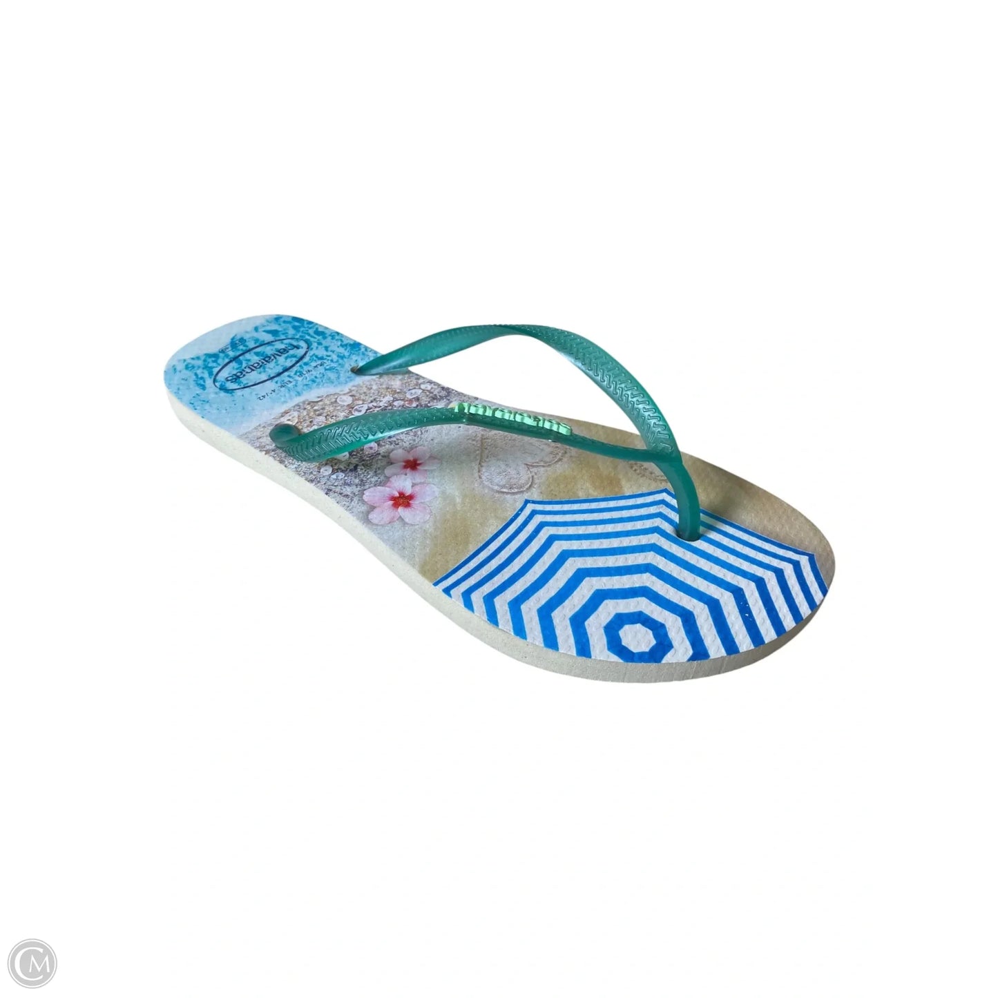 Sandals Flats By Havaianas In Green, Size: 8.5