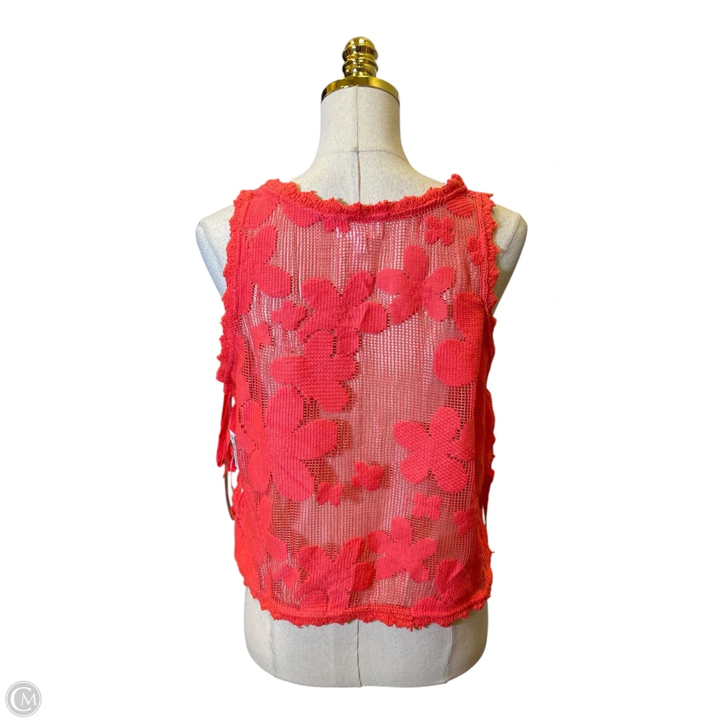 Top Sleeveless By &merci In Orange, Size: S