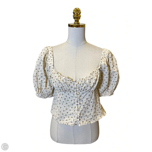 Top Short Sleeve By Storia In Multi-colored, Size: S