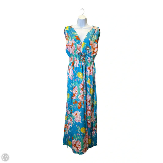 Jumpsuit By Ee Some In Floral Print, Size: S