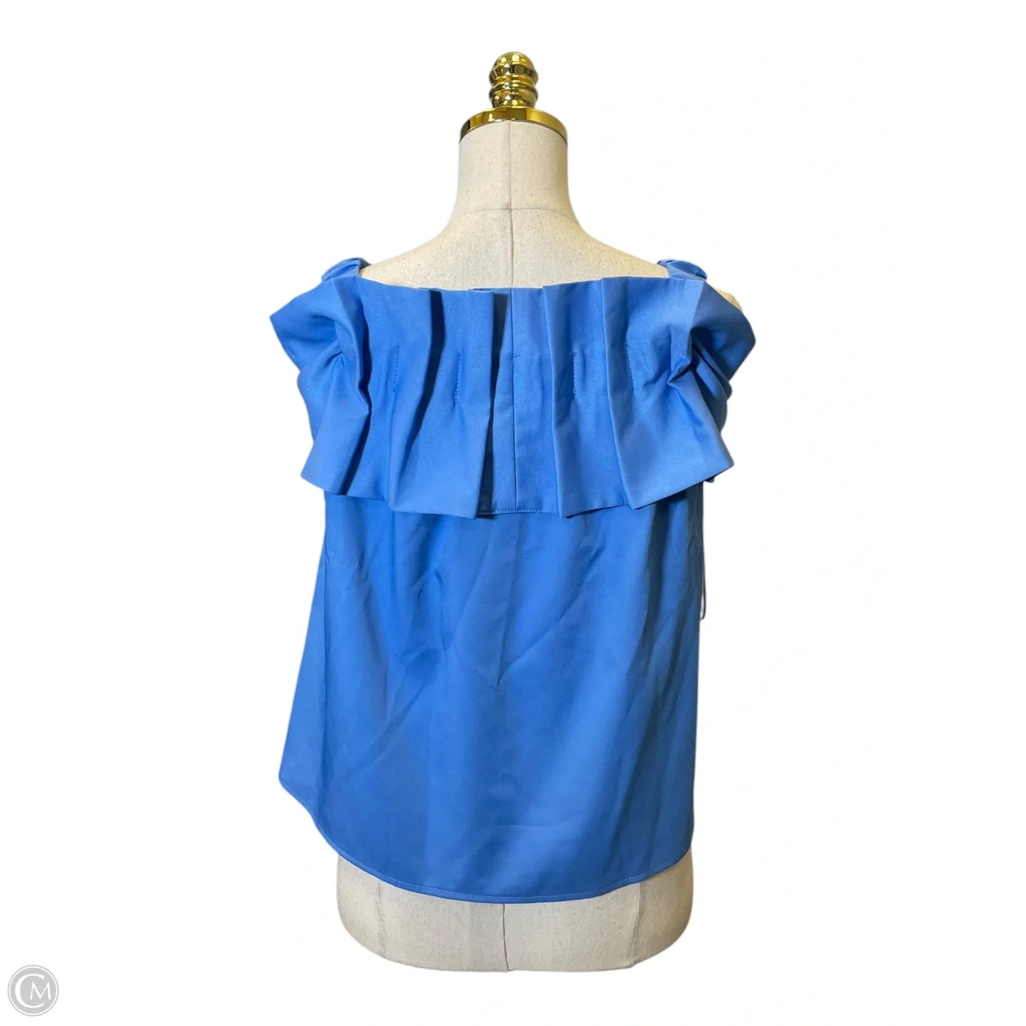 Top Sleeveless By Tcec In Blue, Size: S