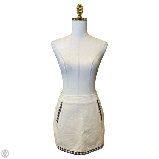 Skirt Mini & Short By Tcec In Beige, Size: S