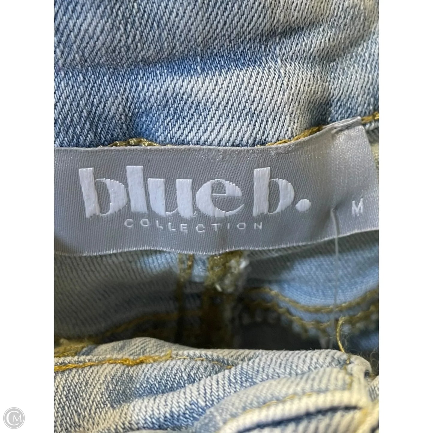 Jeans Straight By Blue B In Blue Denim, Size: M