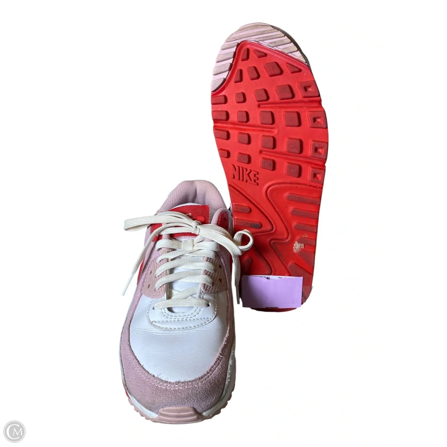 Shoes Athletic By Nike In Pink & Red, Size: 7.5