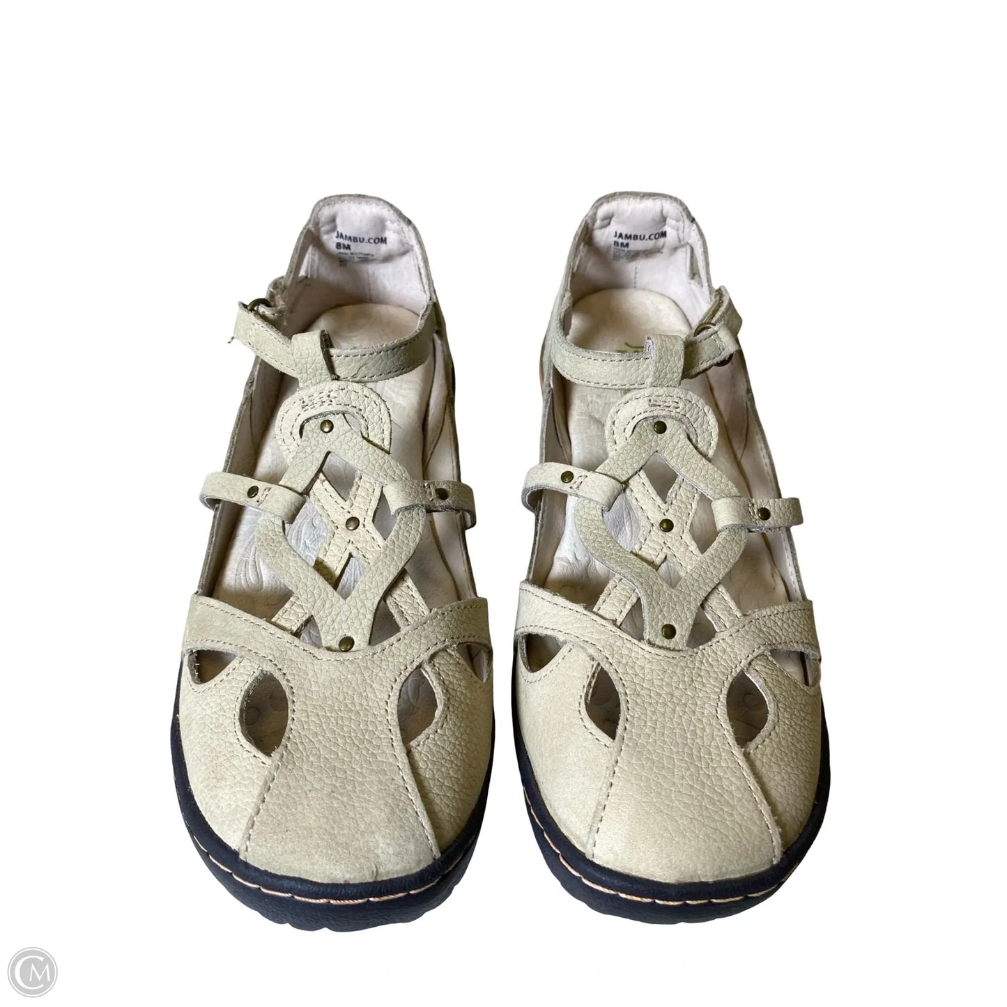 Shoes Flats By Jambu In Beige, Size: 8