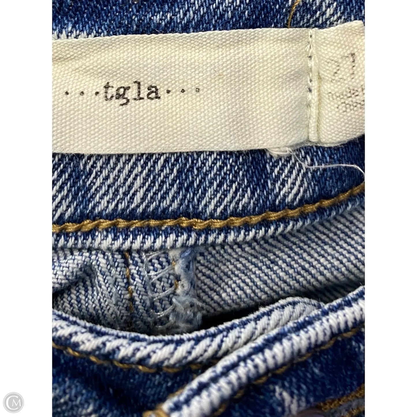 Shorts By Clothes Mentor In Blue Denim, Size: 4