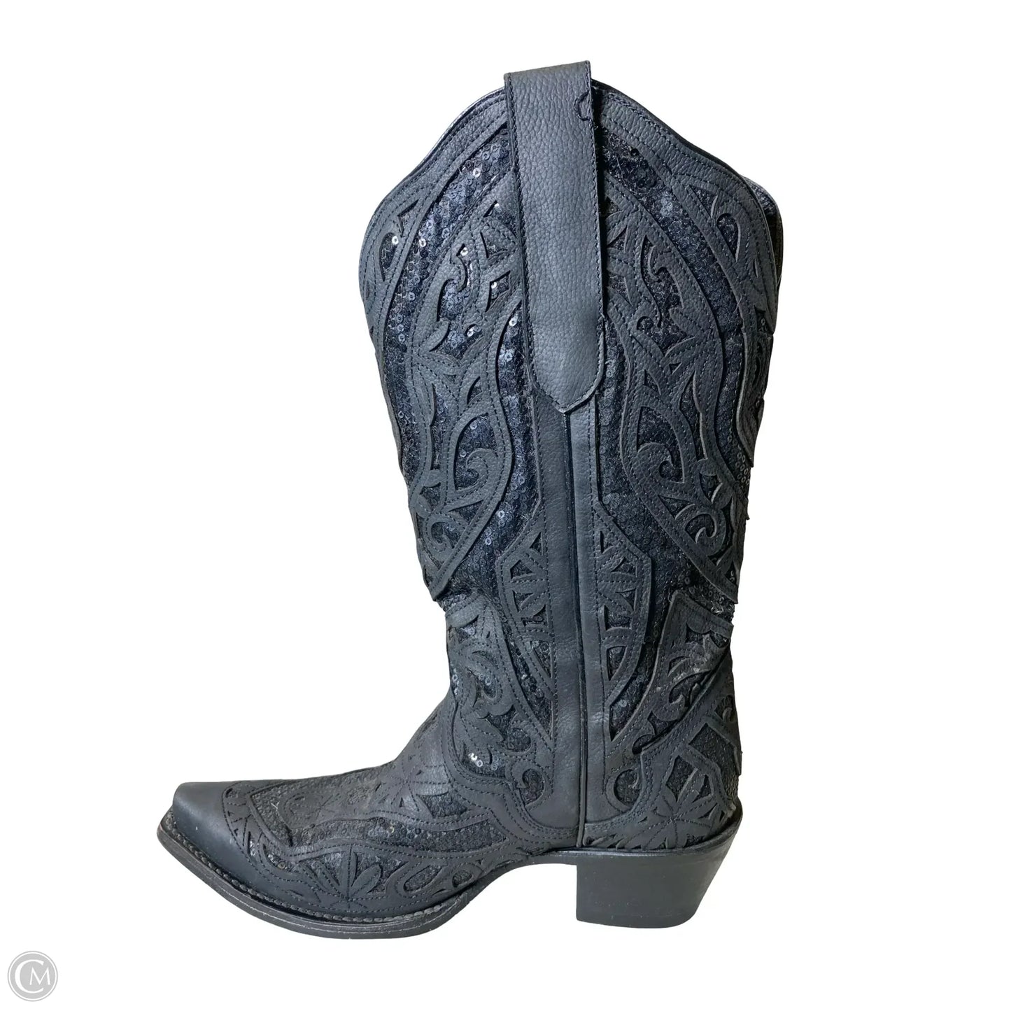 Boots Western By Clothes Mentor In Black, Size: 10