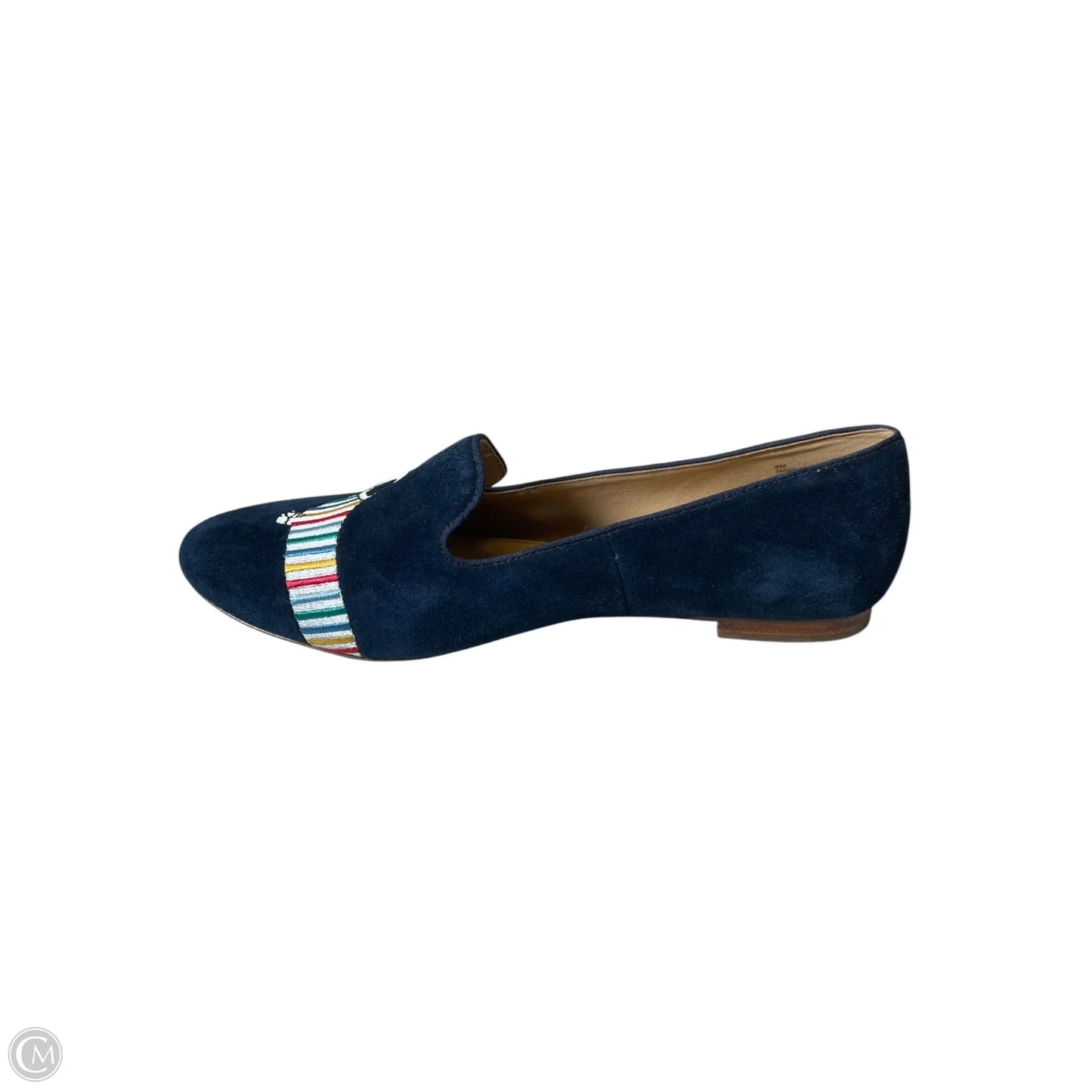 Shoes Flats By Talbots In Navy, Size: 8