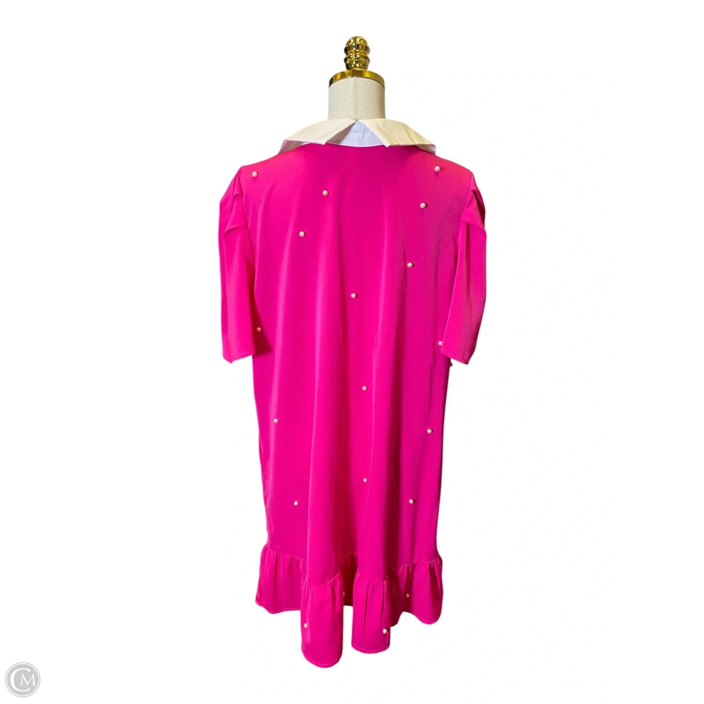 Dress Casual Midi By Clothes Mentor In Pink, Size: Xxs