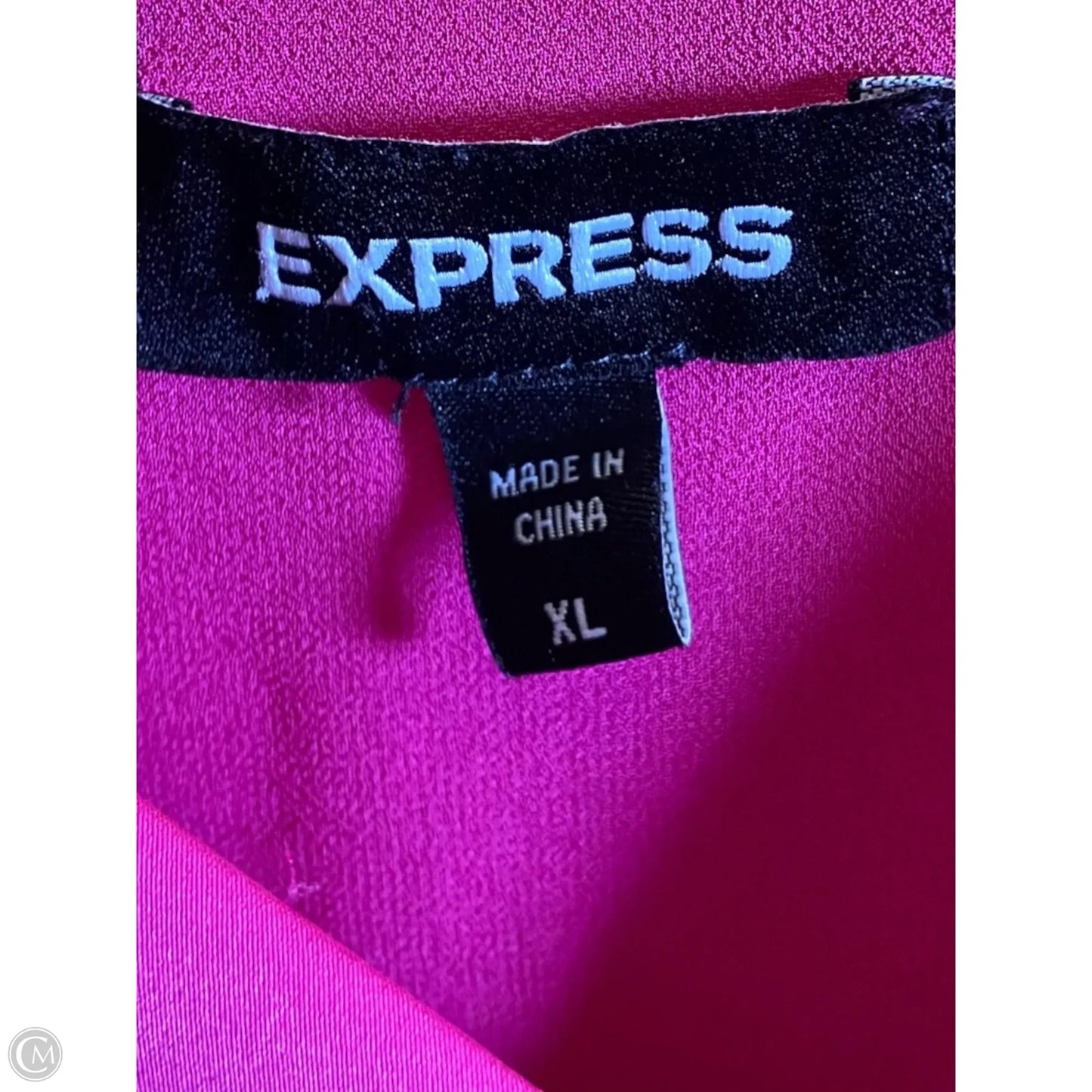 Top Sleeveless By Express In Pink, Size: Xl