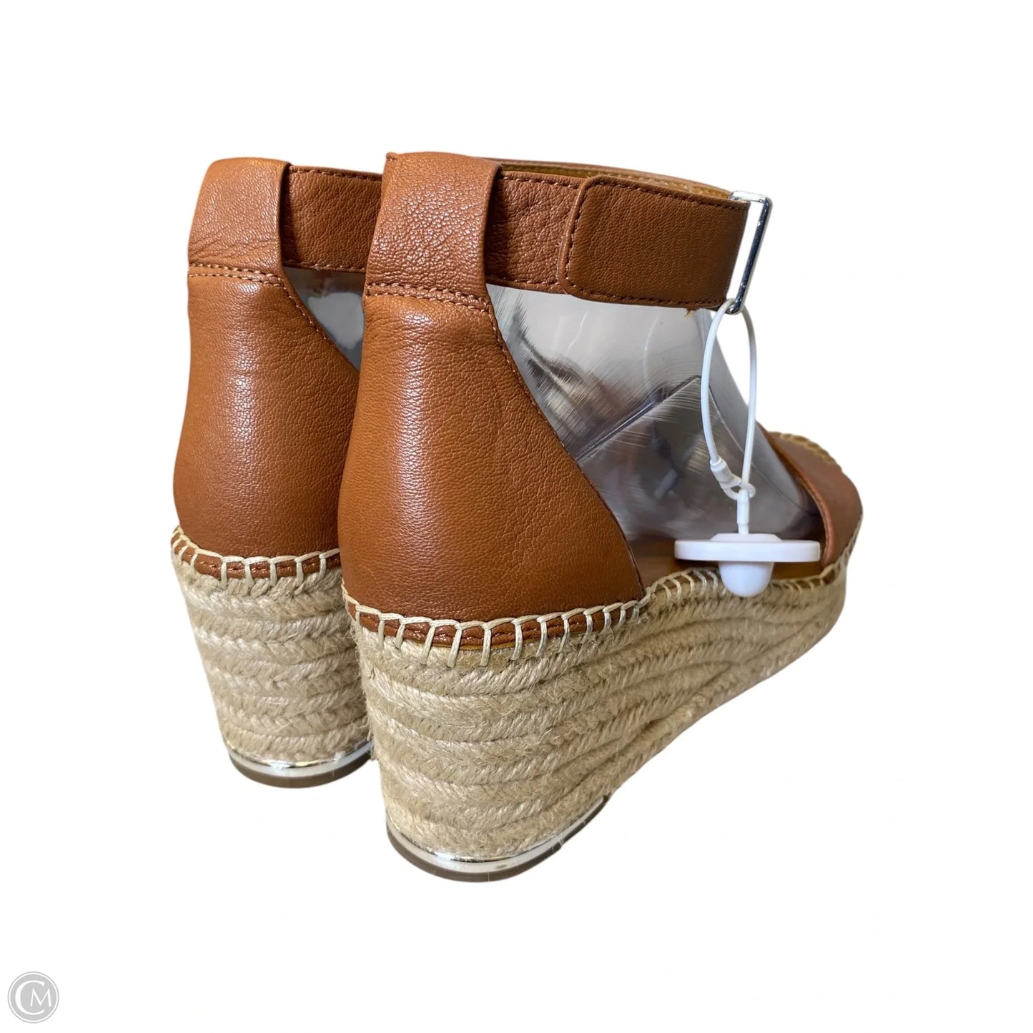 Shoes Heels Wedge By Franco Sarto In Brown, Size: 10