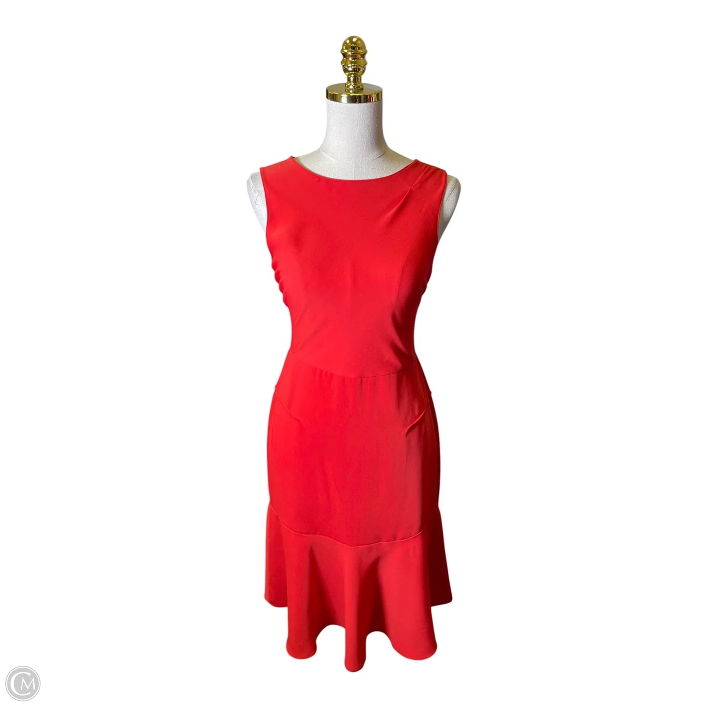Dress Casual Midi By Clothes Mentor In Red, Size: S