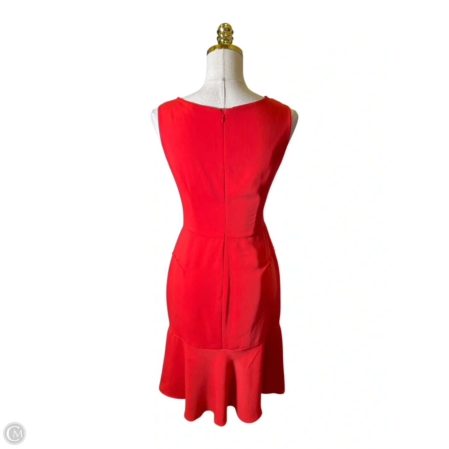 Dress Casual Midi By Clothes Mentor In Red, Size: S