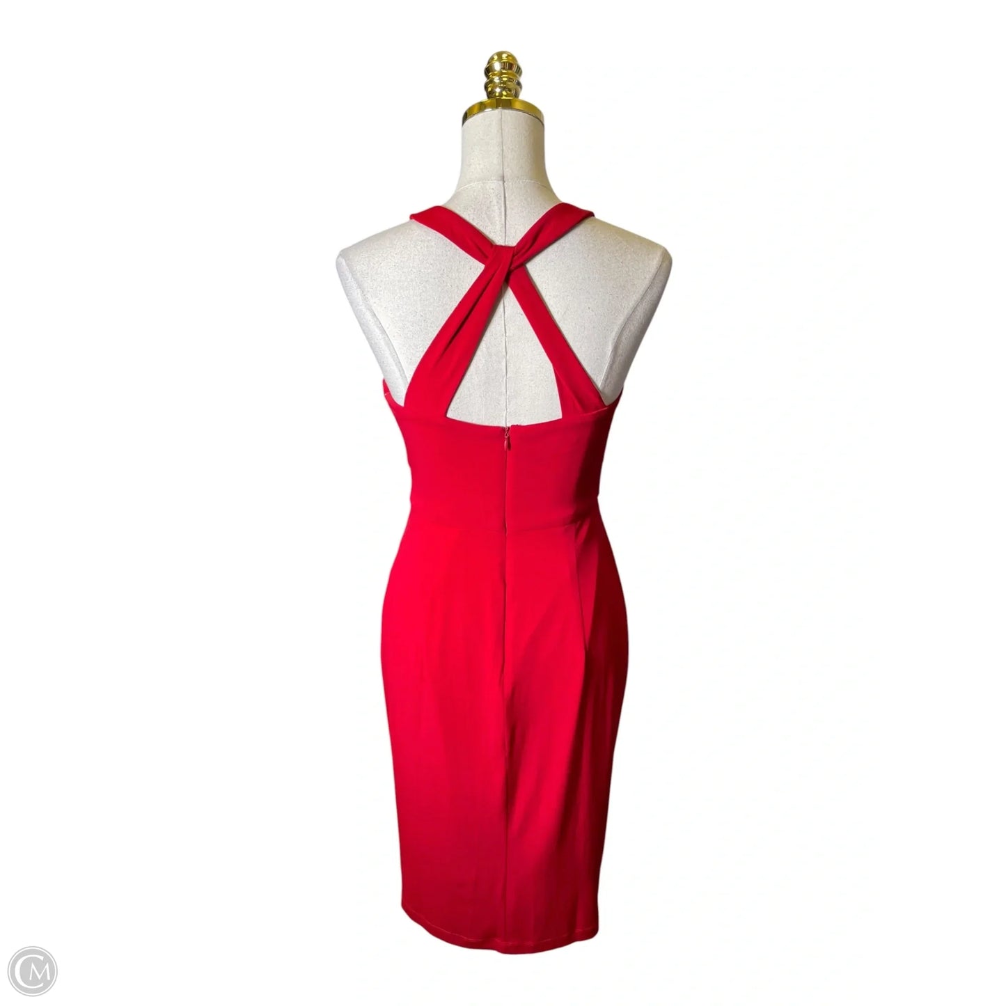 Dress Casual Short By London Times In Red, Size: M