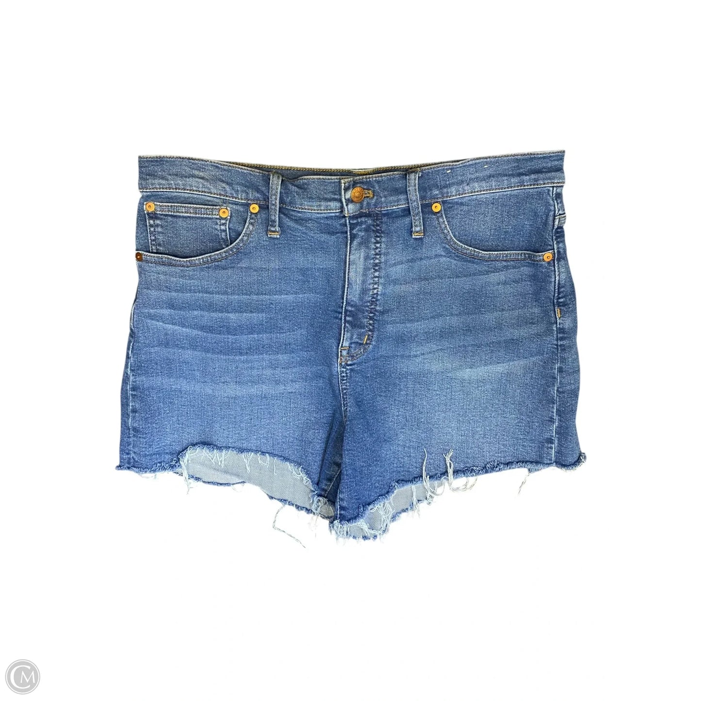 Shorts By Madewell In Blue Denim, Size: 12l