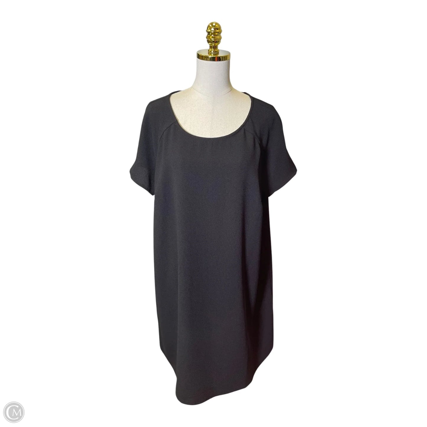 Dress Casual Midi By Ellos In Black, Size: Xl