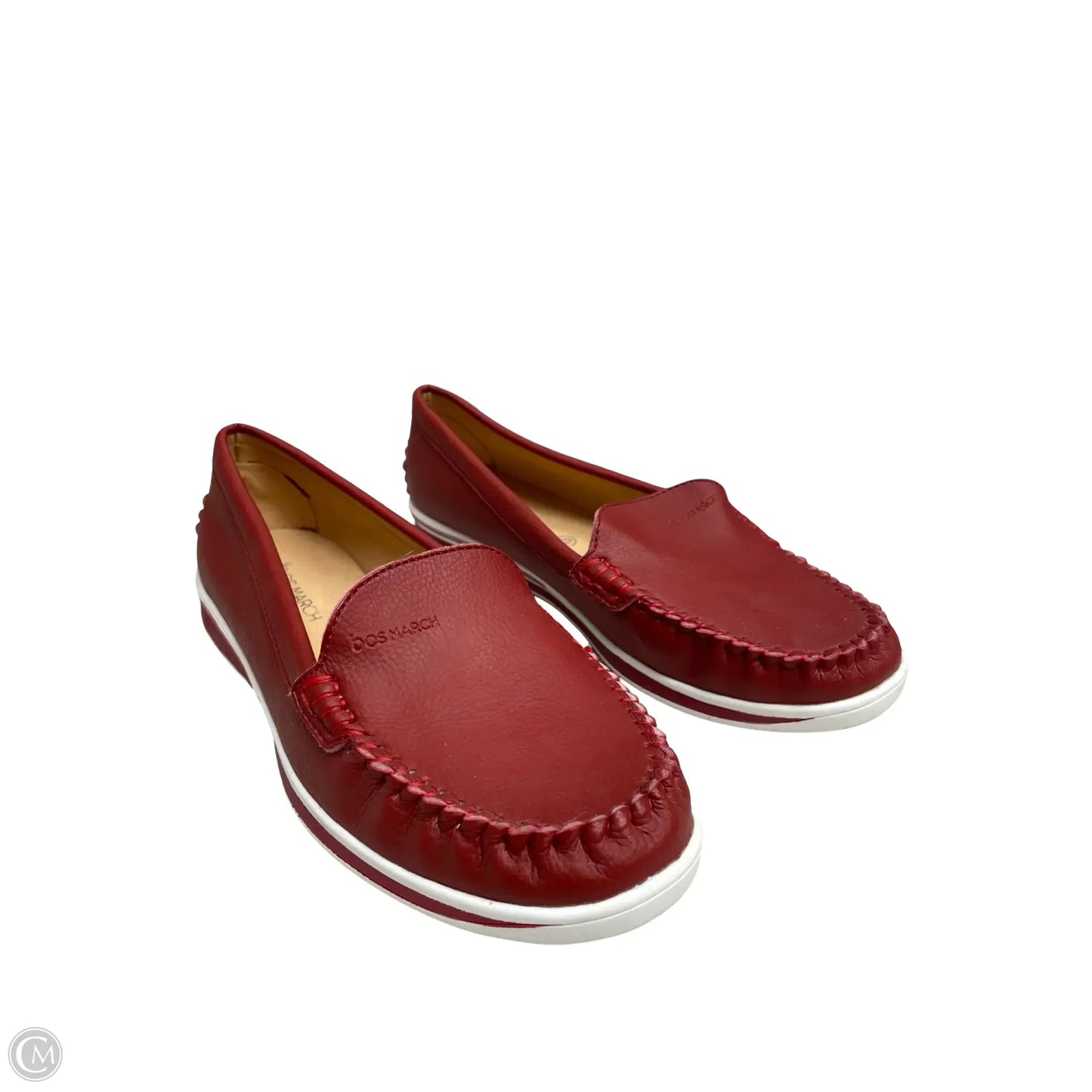 Shoes Flats By Clothes Mentor In Red, Size: 7.5