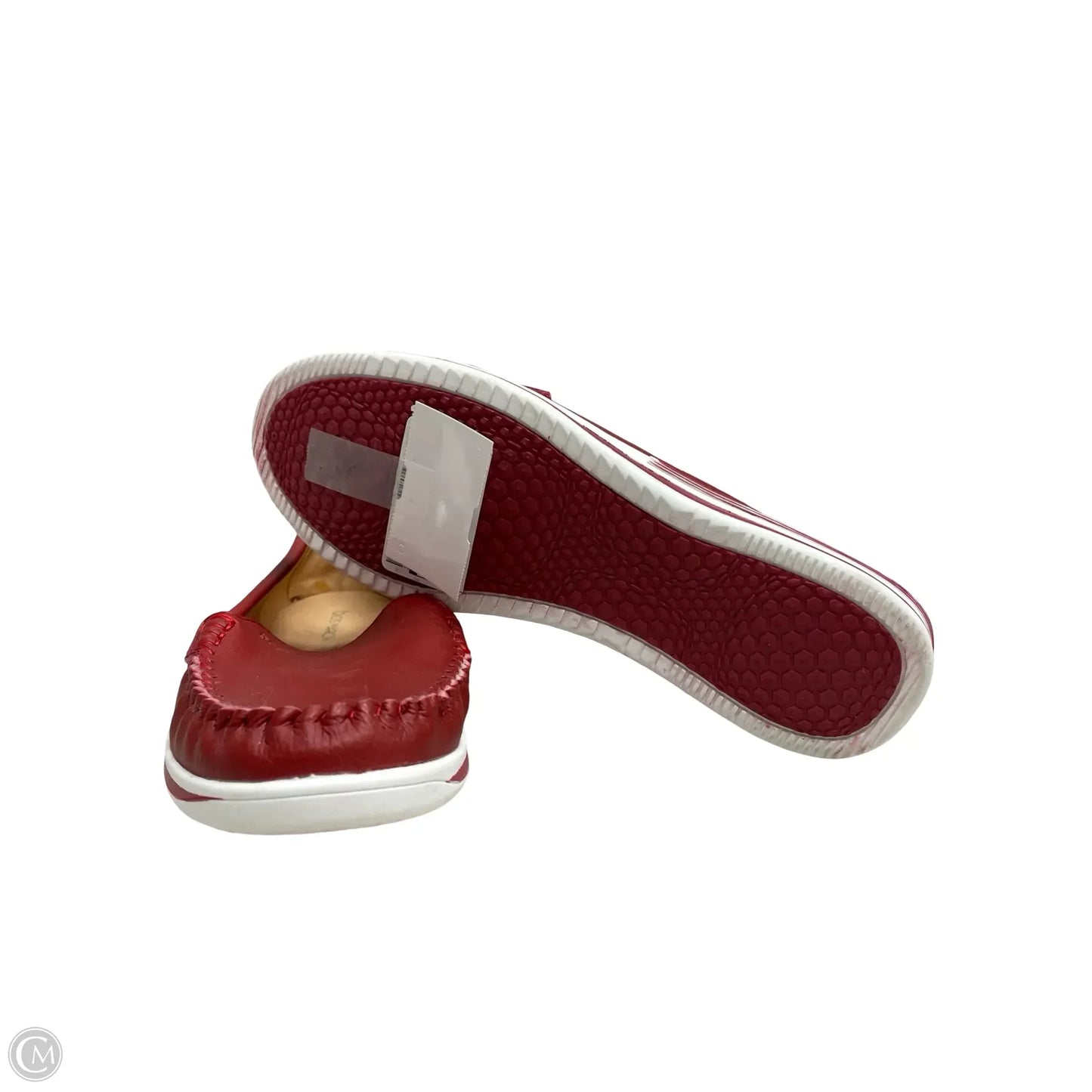 Shoes Flats By Clothes Mentor In Red, Size: 7.5