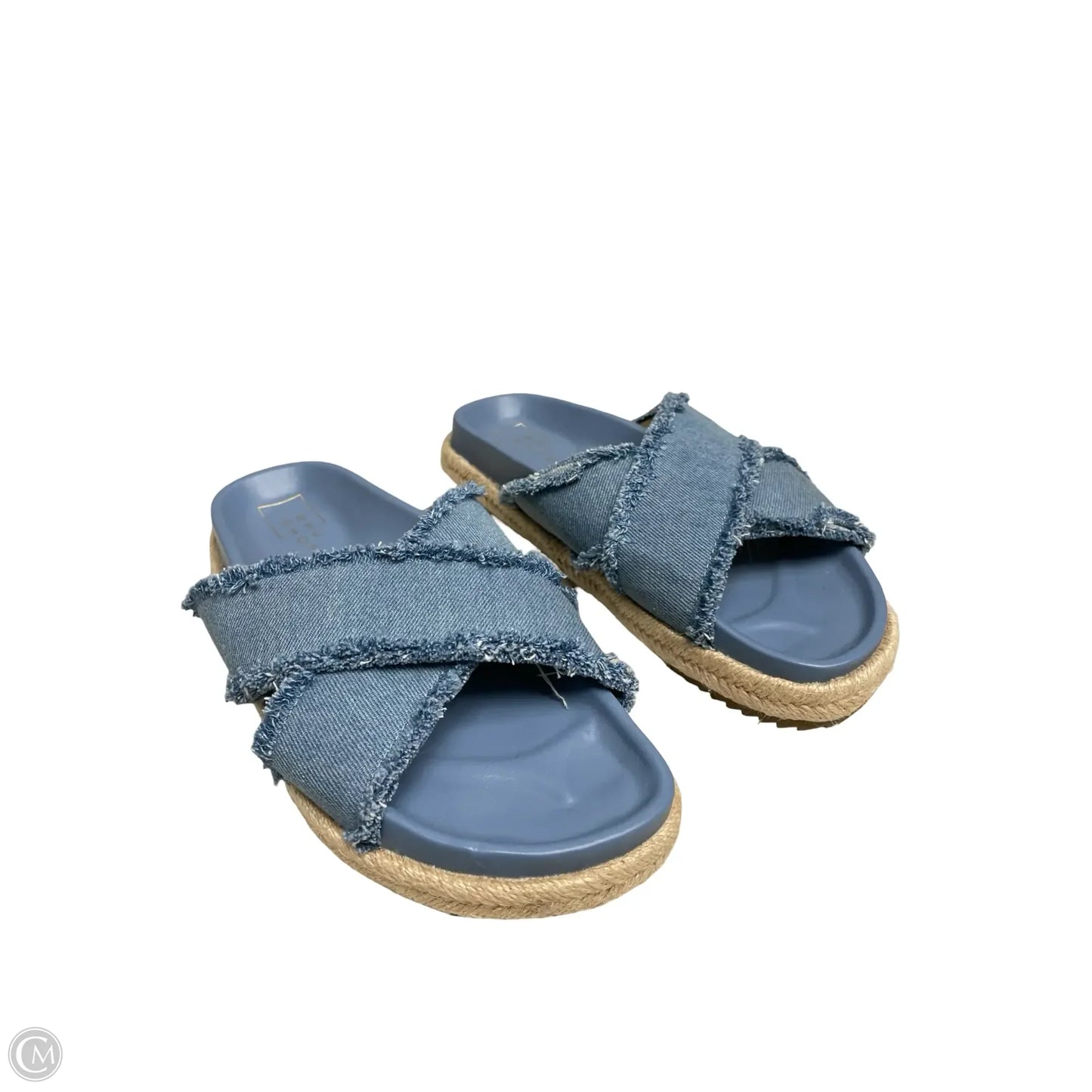 Sandals Flats By Shu Shop In Blue, Size: 7.5