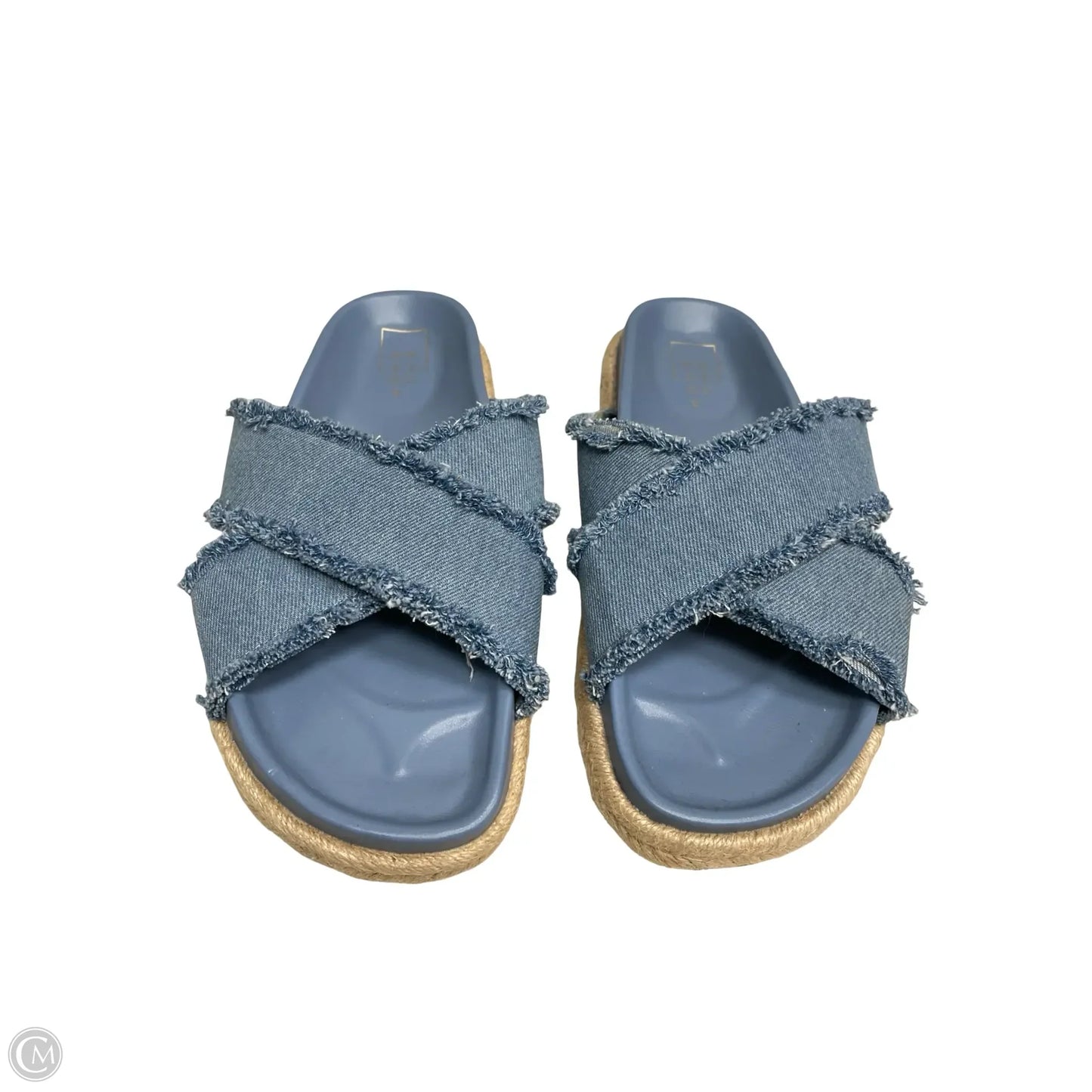 Sandals Flats By Shu Shop In Blue, Size: 7.5