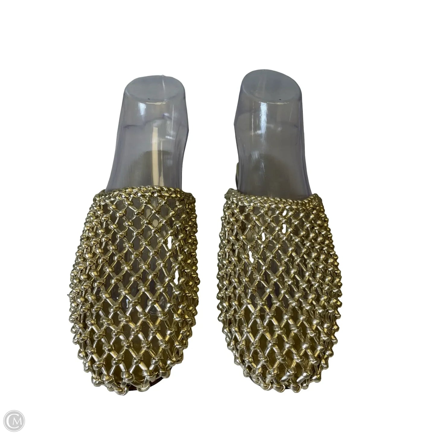 Sandals Flats By H&m In Gold, Size: 8