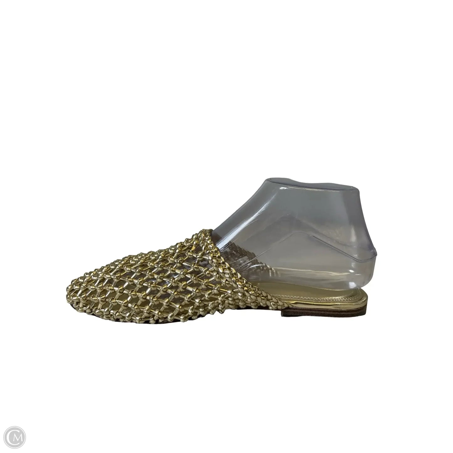 Sandals Flats By H&m In Gold, Size: 8