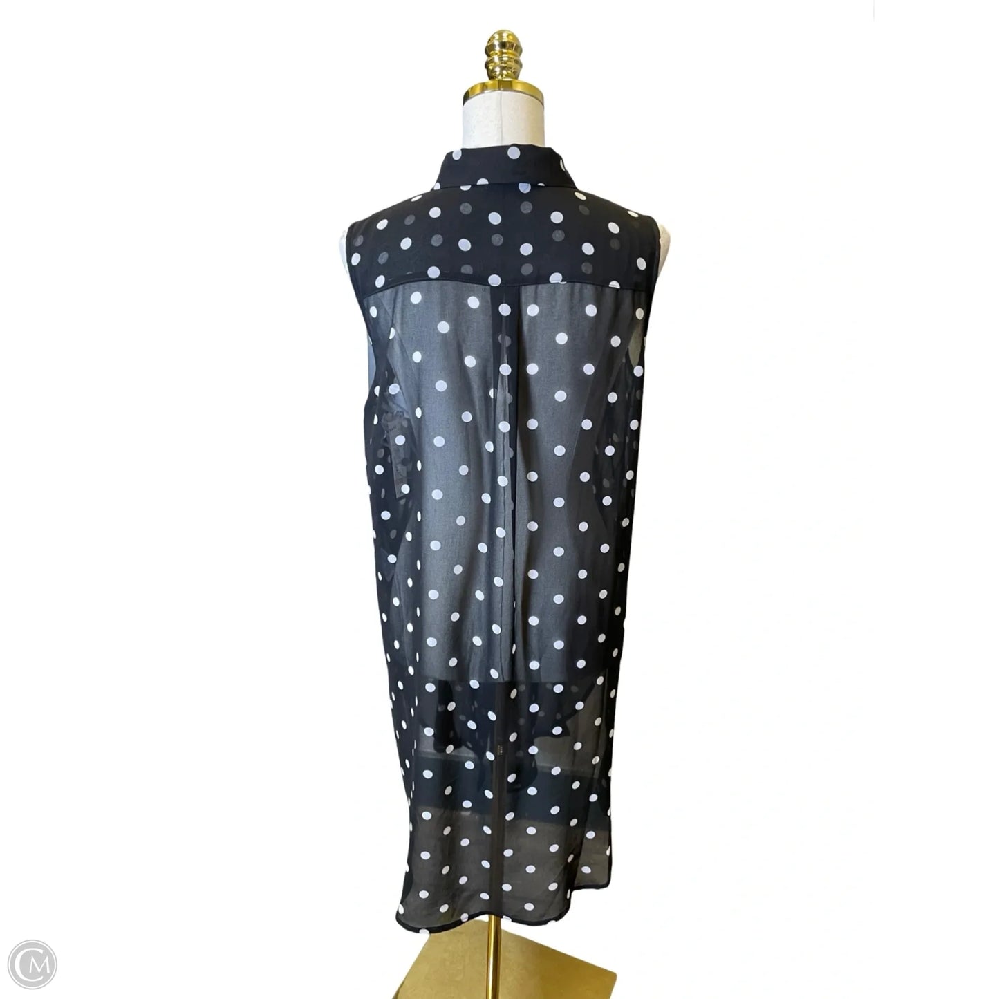 Dress Casual Short By Nygard Peter In Polkadot Pattern, Size: M