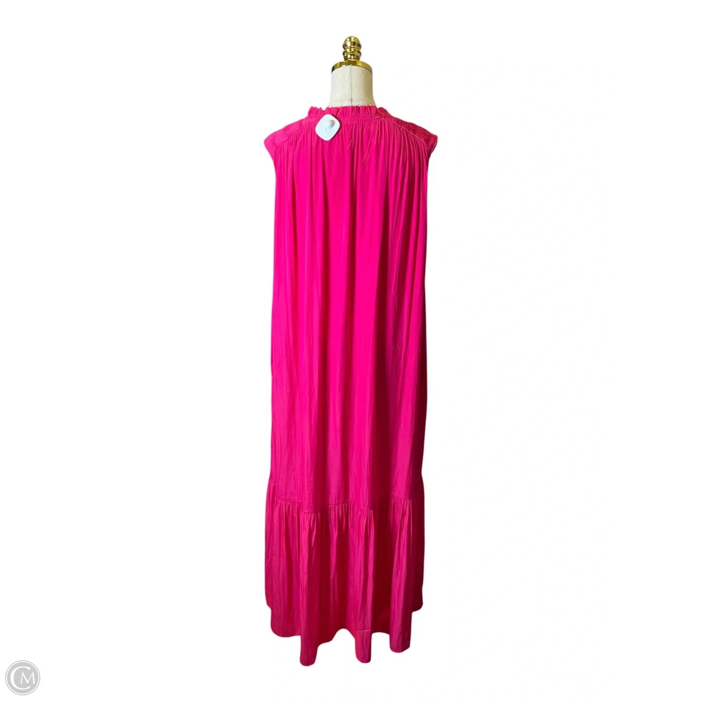 Dress Casual Maxi By Chicos In Pink, Size: Xl
