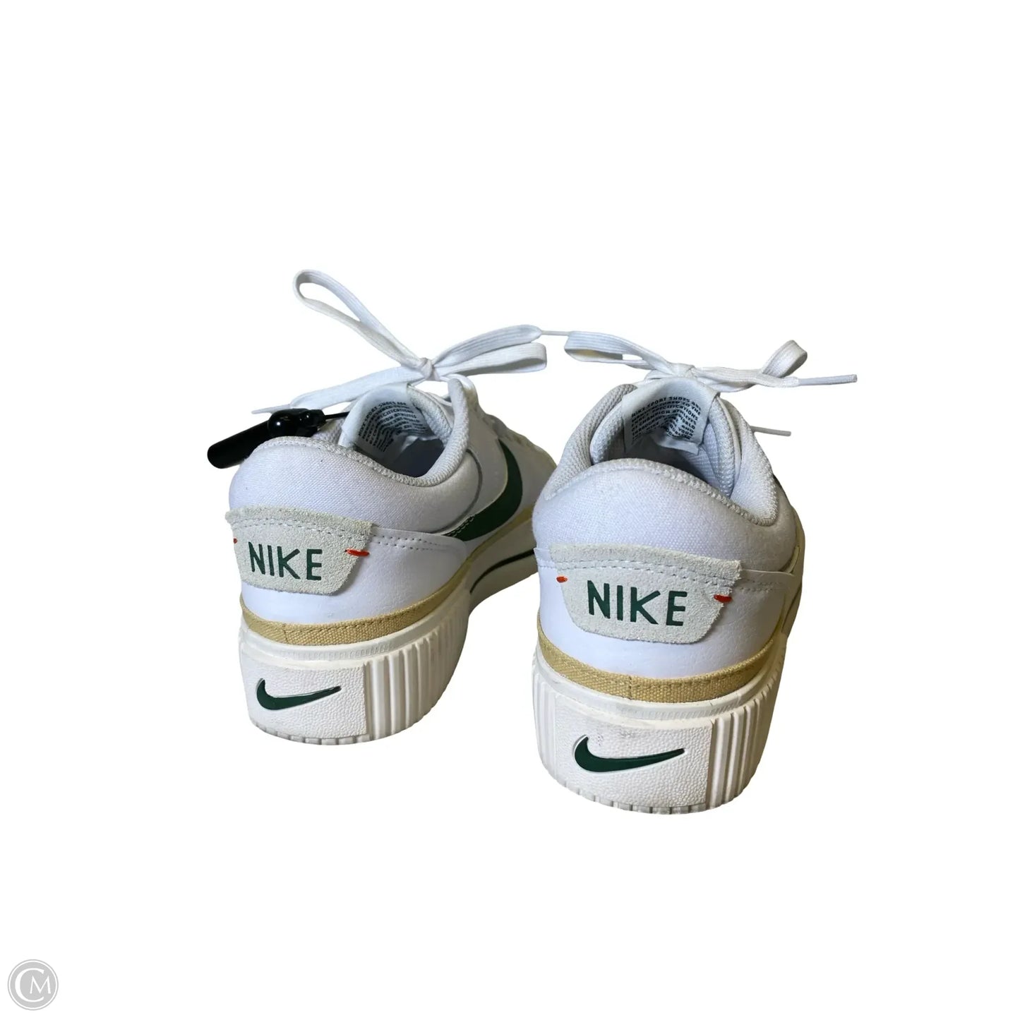 Shoes Athletic By Nike In Green & White, Size: 9