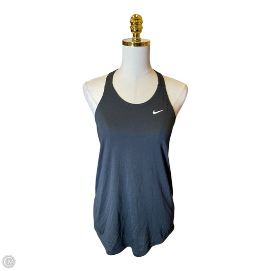 Athletic Tank Top By Nike In Black, Size: S