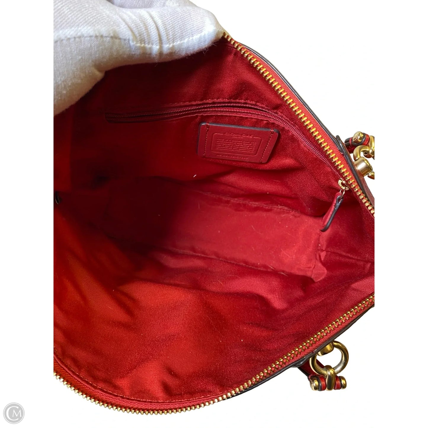 Handbag Designer By Coach, Size: Medium