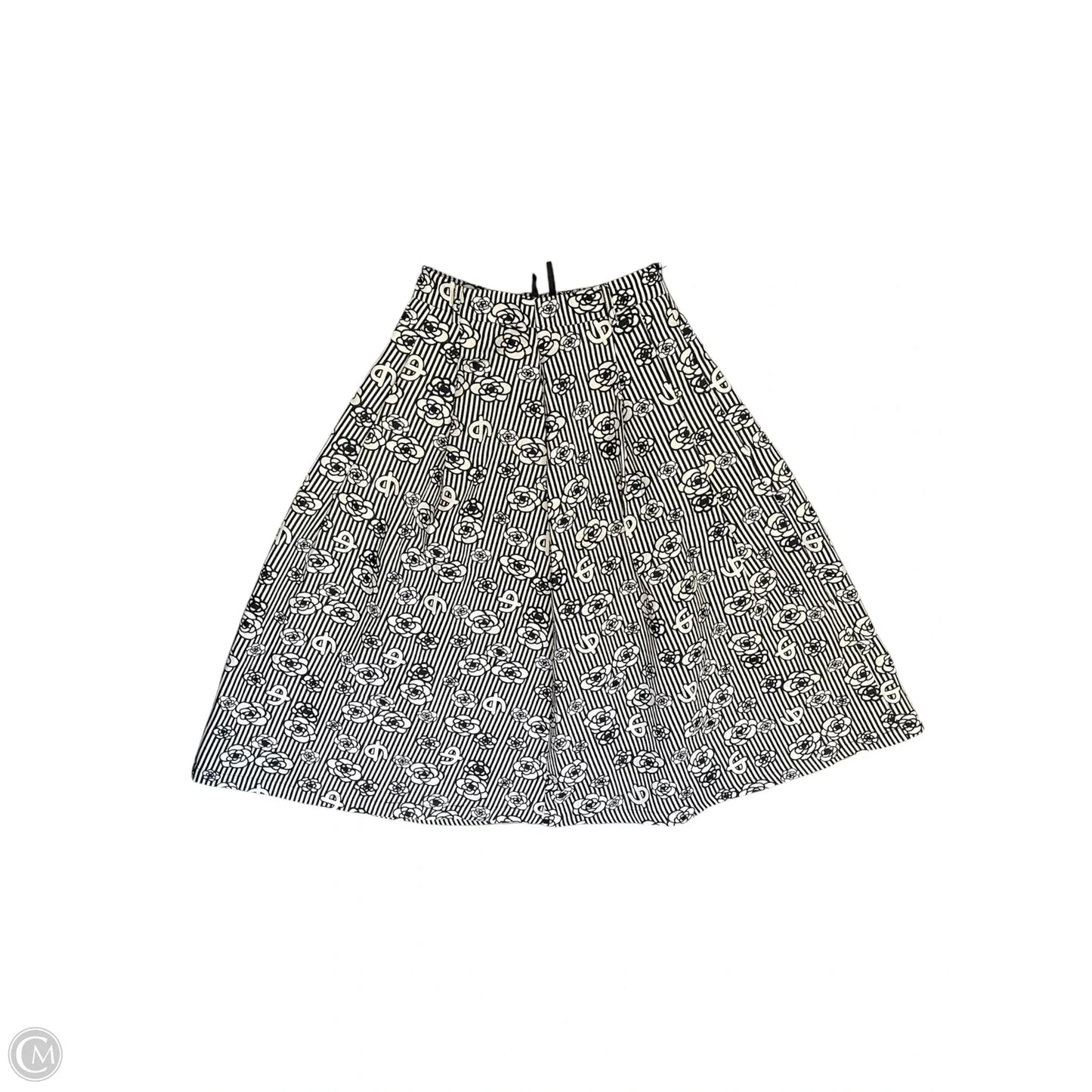 Skirt Maxi By Clothes Mentor In Black & Tan, Size: S