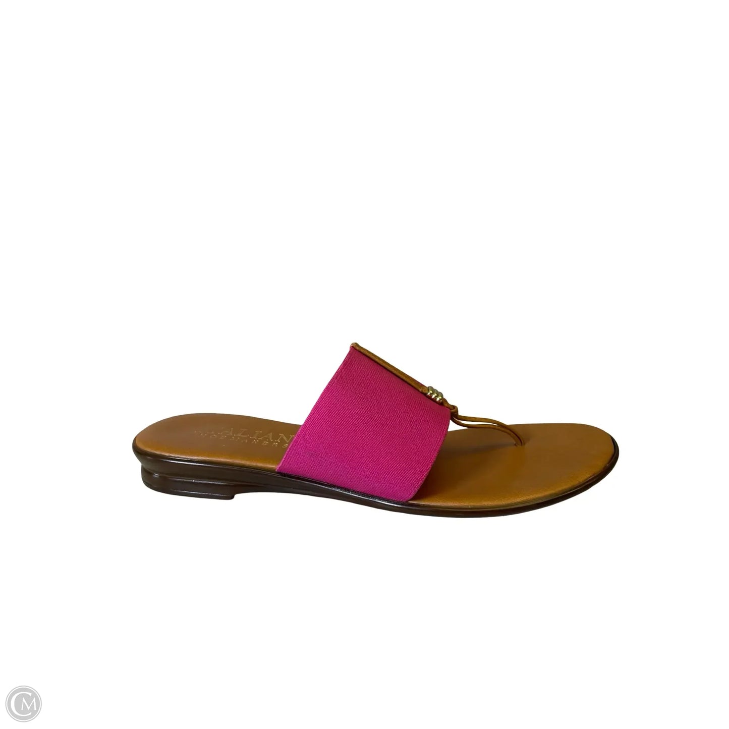Sandals Flats By Italian Shoemakers In Pink, Size: 10