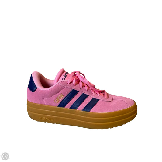 Shoes Athletic By Adidas In Pink, Size: 9