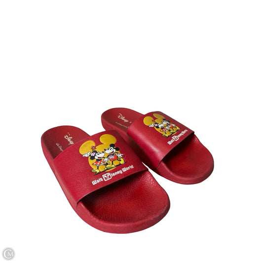 Sandals Designer By Coach In Red, Size: 7
