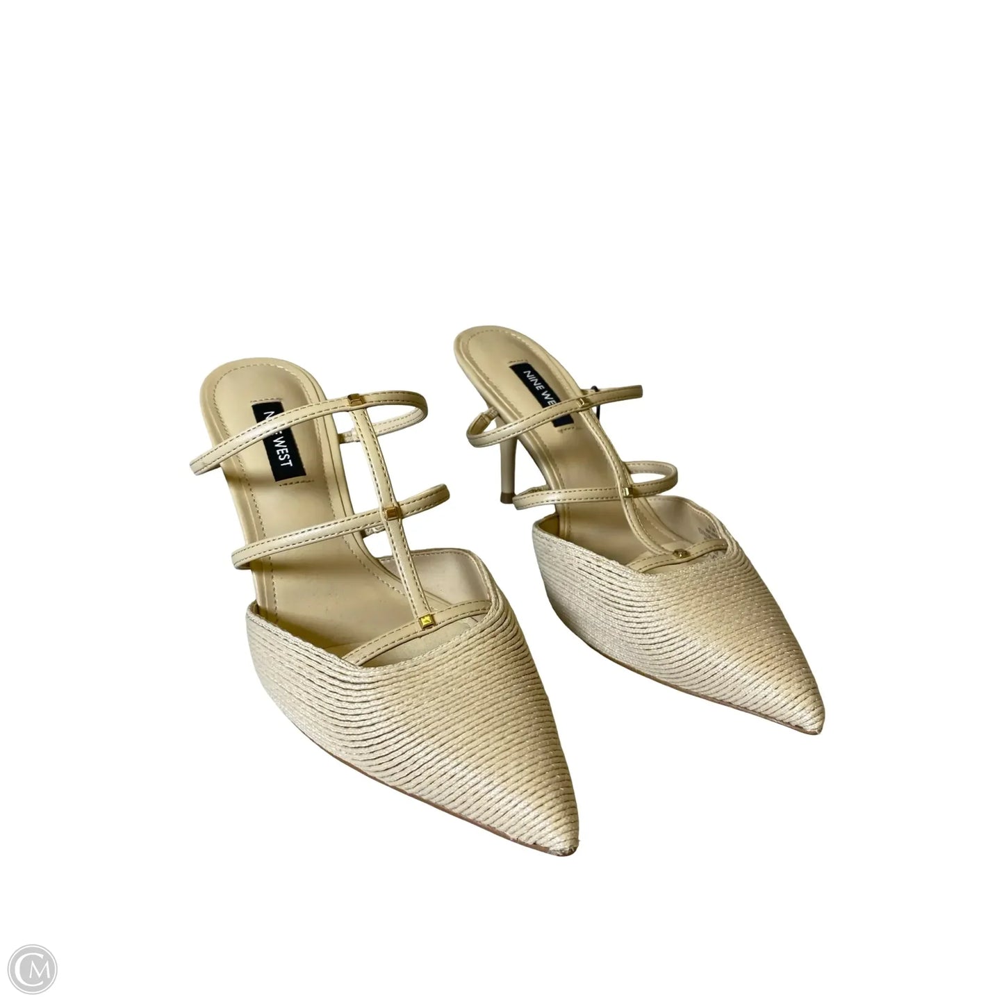 Shoes Heels Stiletto By Nine West In Beige, Size: 6.5