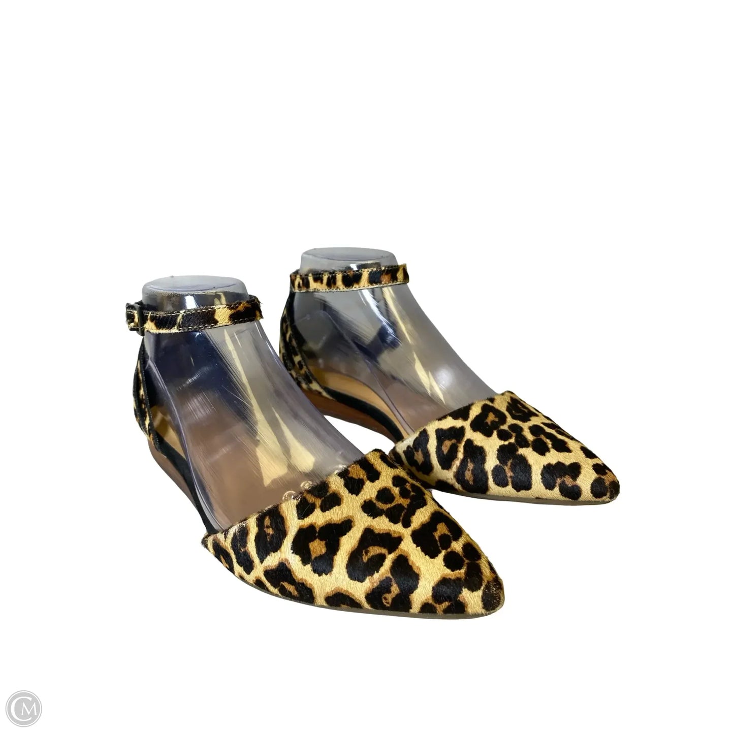 Shoes Flats By Crown Vintage In Animal Print, Size: 7