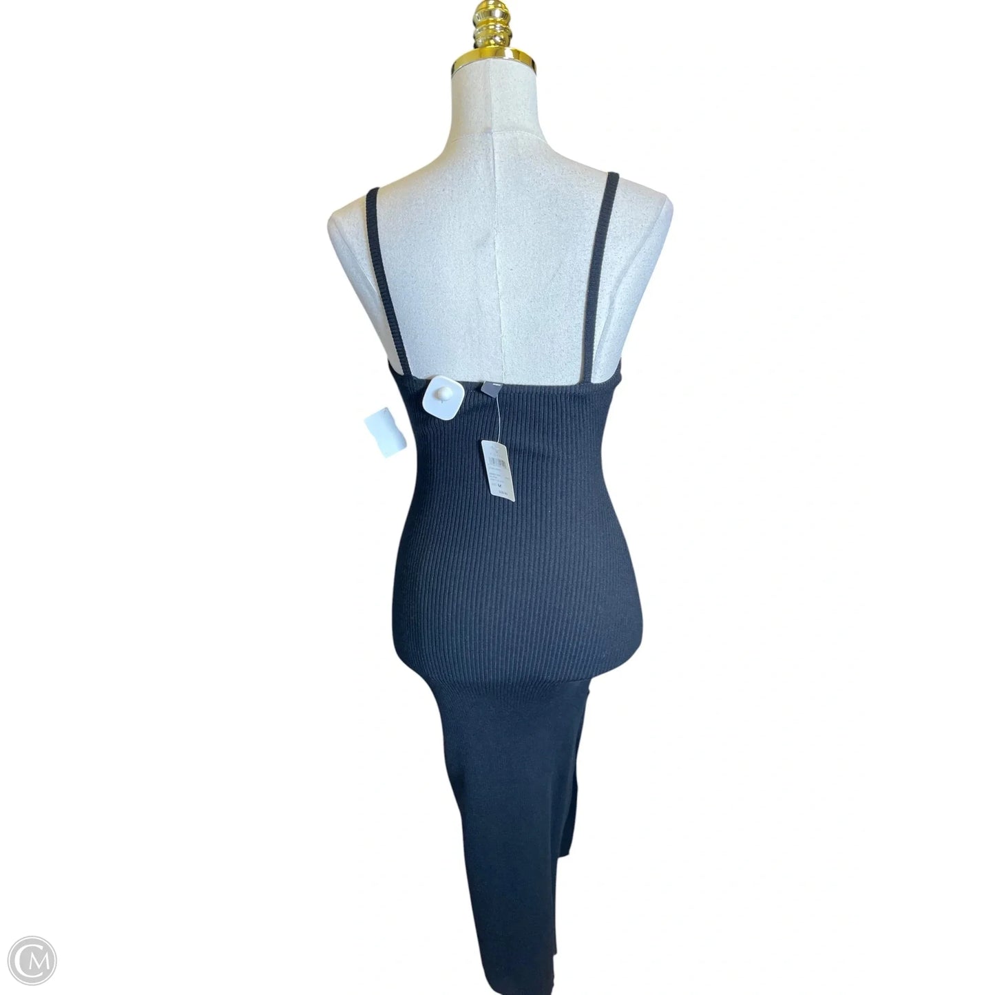 Dress Casual Midi By Clothes Mentor In Black, Size: M