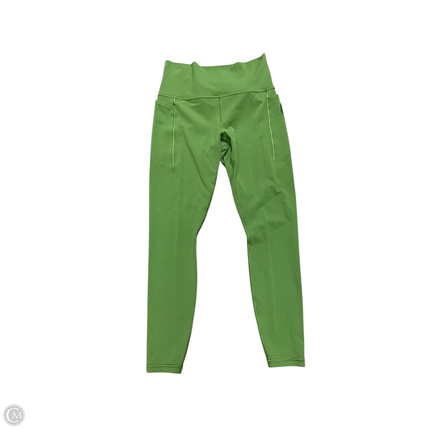 Athletic Leggings By Athleta In Green, Size: M