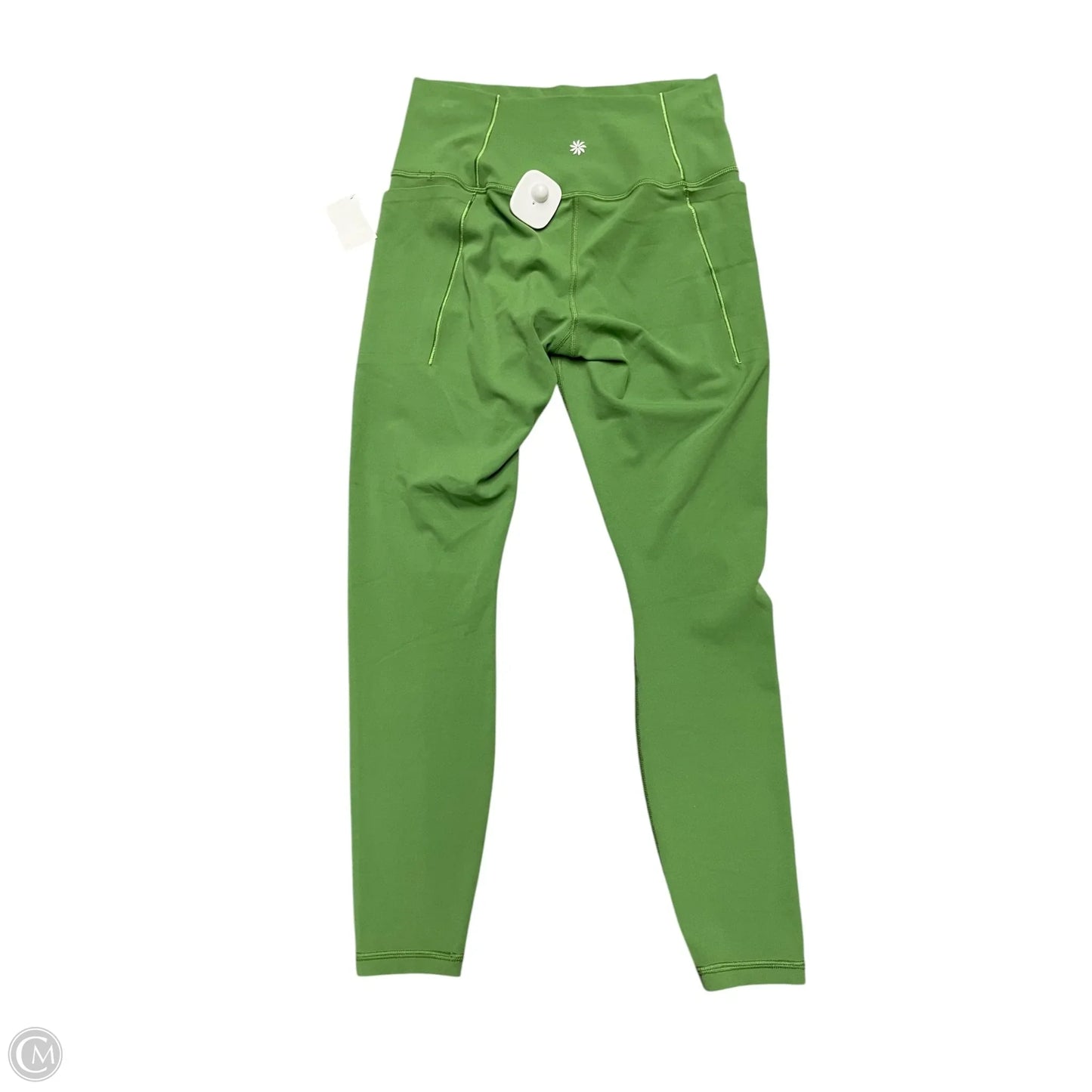 Athletic Leggings By Athleta In Green, Size: M