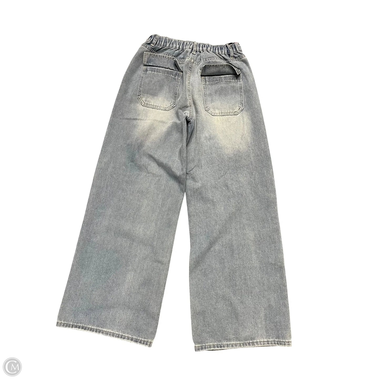 Jeans Wide Leg By Clothes Mentor In Blue Denim, Size: M