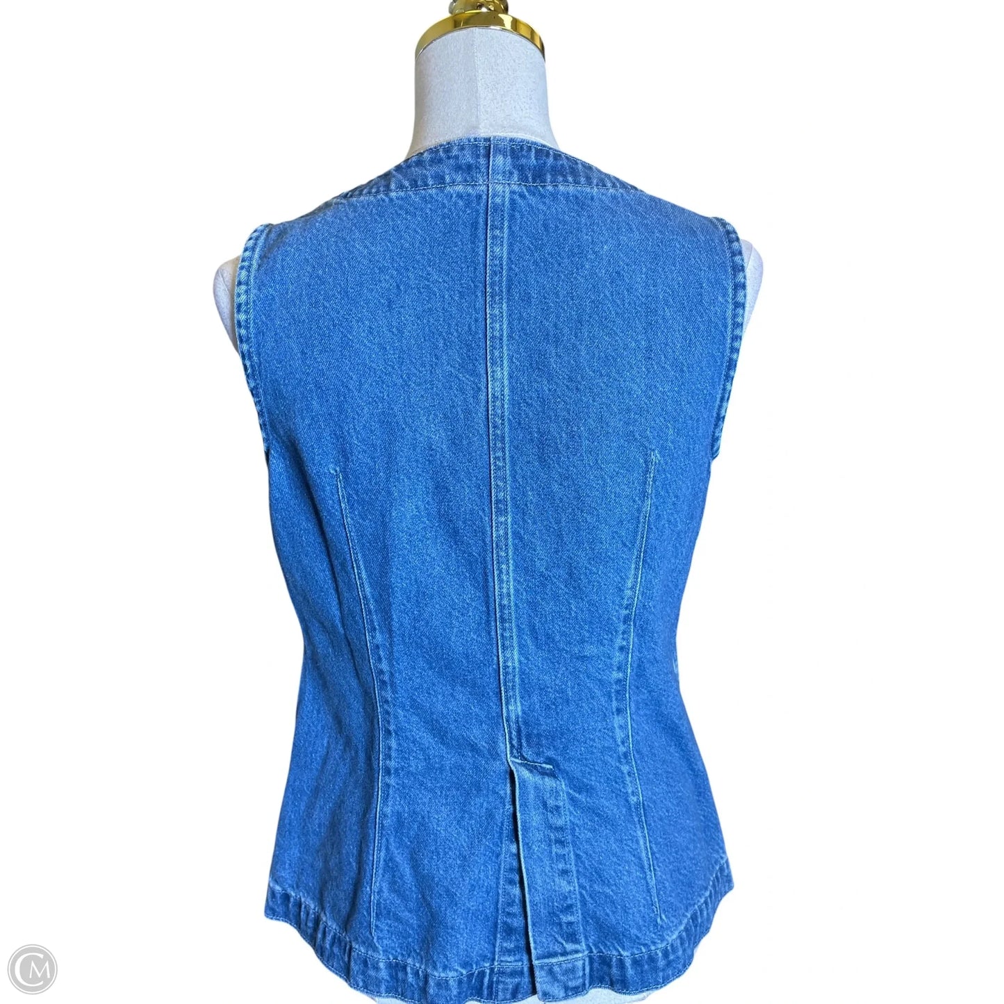 Jacket Denim By Gap In Blue, Size: S