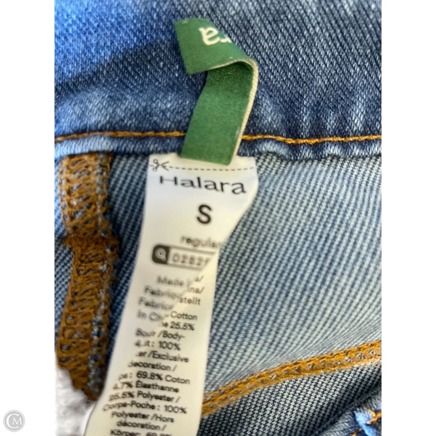Jeans Straight By Halara In Blue Denim, Size: S