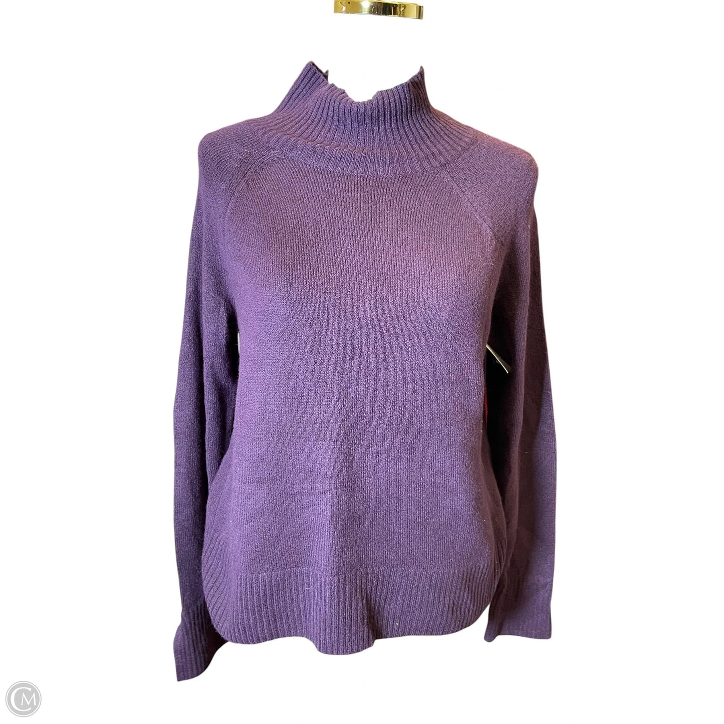 Sweater By Banana Republic In Maroon, Size: S
