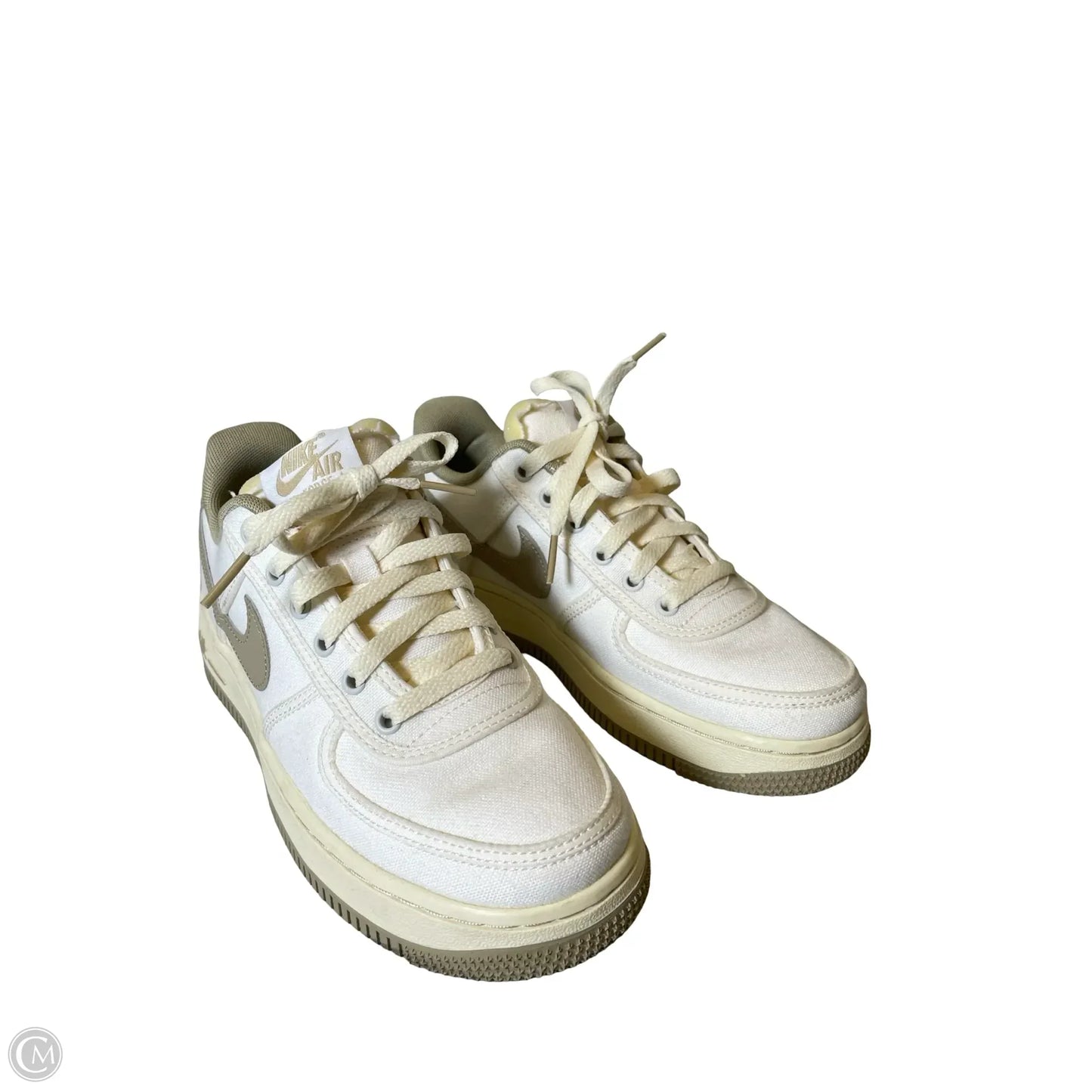 Shoes Athletic By Nike In Cream, Size: 7