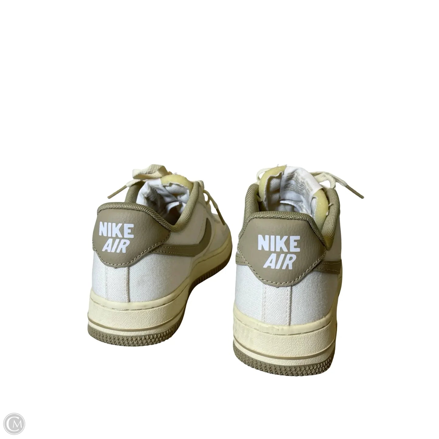 Shoes Athletic By Nike In Cream, Size: 7