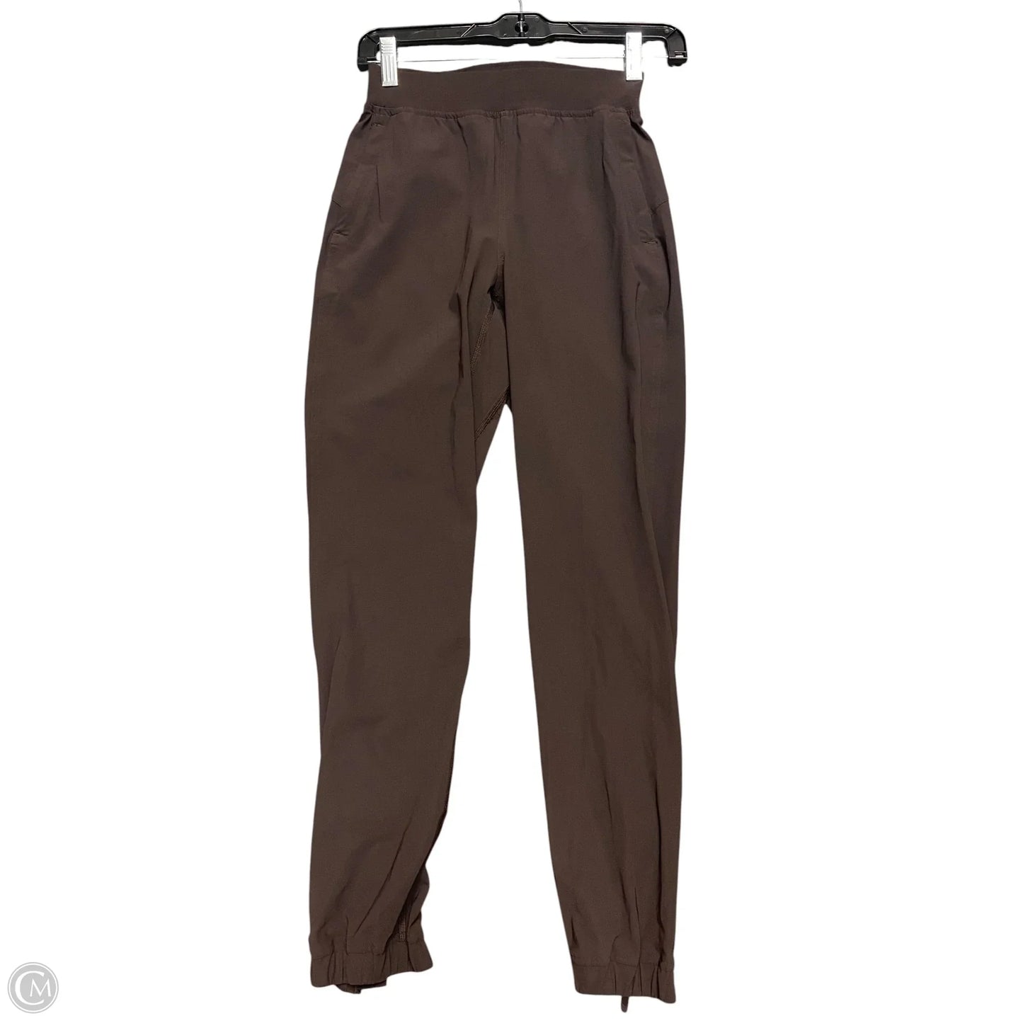 Athletic Pants By Lululemon In Brown, Size: 0