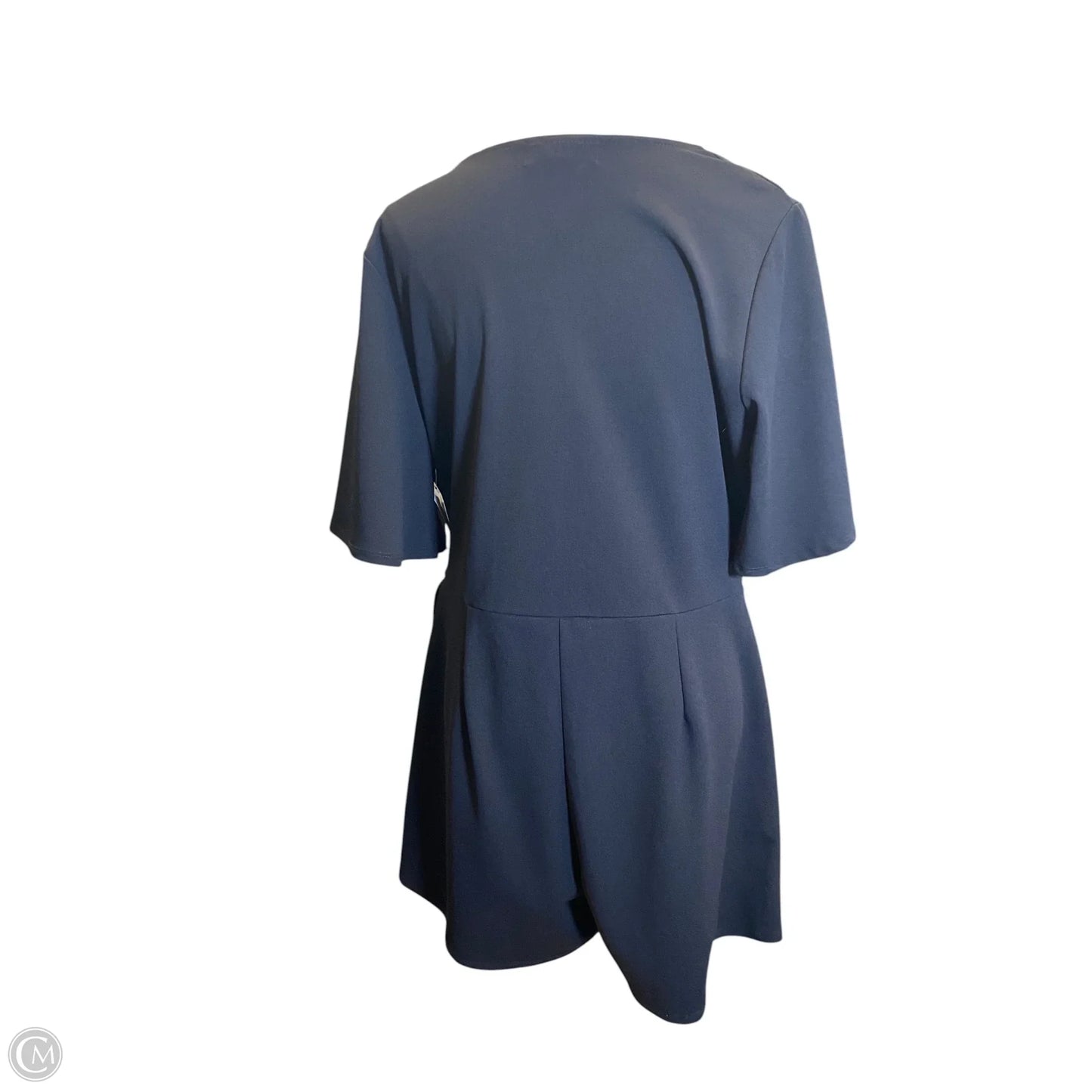 Dress Casual Short By Impressions In Black, Size: 2x
